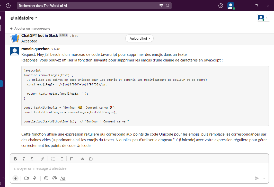 Comment intégrer ChatGPT 4 dans Slack, en 10min, sans coder